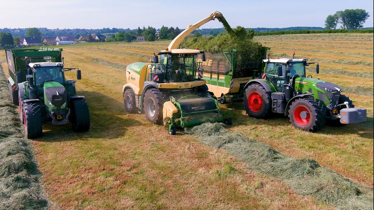 NO HALF LOADS! Krone BIG X / 12 Transport vehicles / John Deere / Fendt / USA Equipment / LU Winkels
