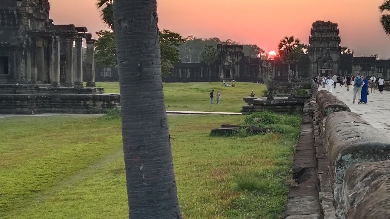 អង្គរភាគ9 រីករាយទស្សនាសម្រស់និងទិដ្ឋភាពទូទៅក្នុងអង្គរវត្ត.