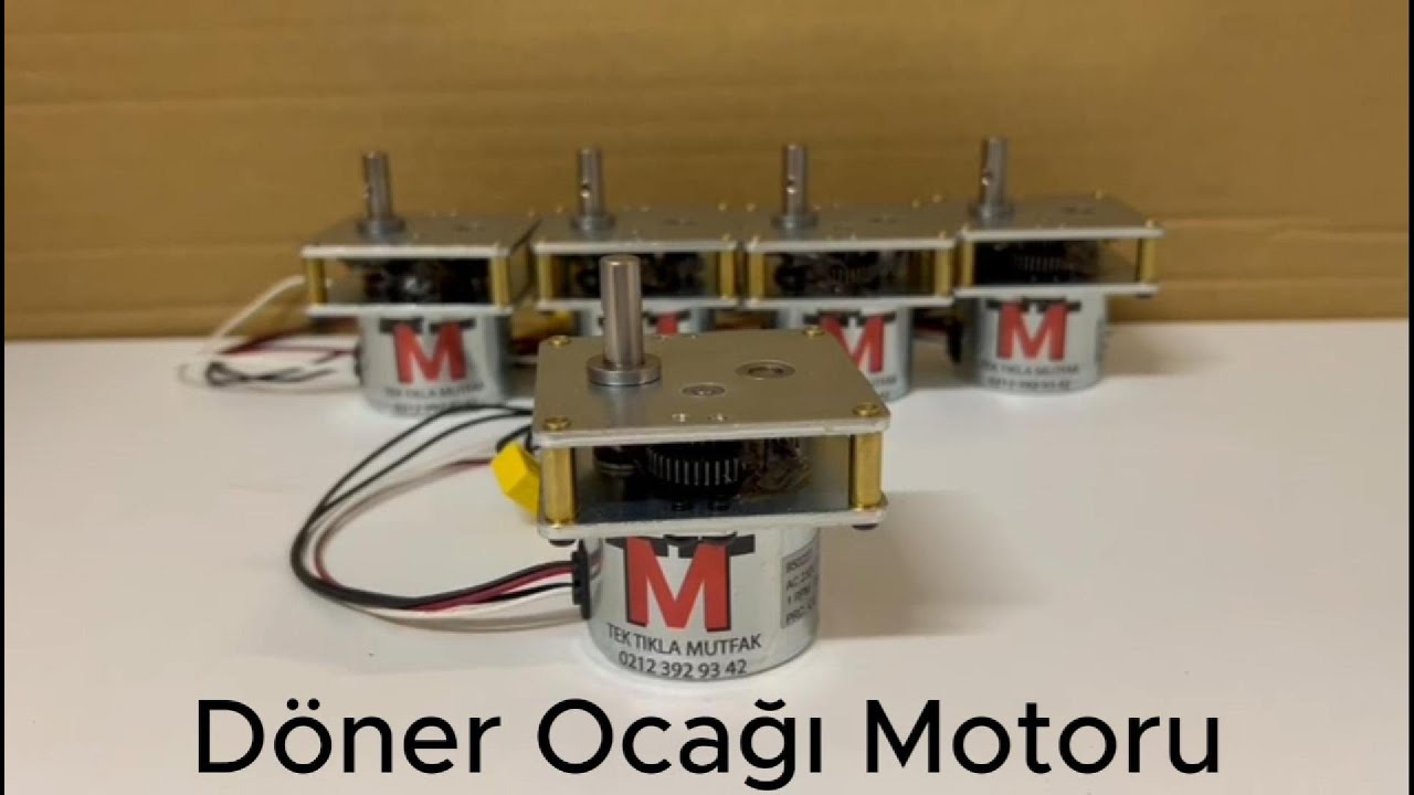 Döner Ocağı Motoru Nasıl Çalışır Döner Motoru Bağlantısı Nasıl Yapılır