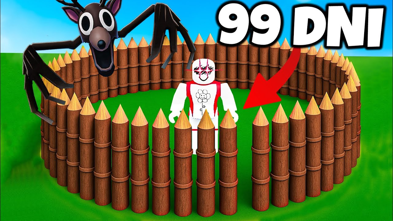 ❄️ PRZETRWAŁEM SAM W LESIE 99 DNI!? *prawie :(* | ROBLOX |