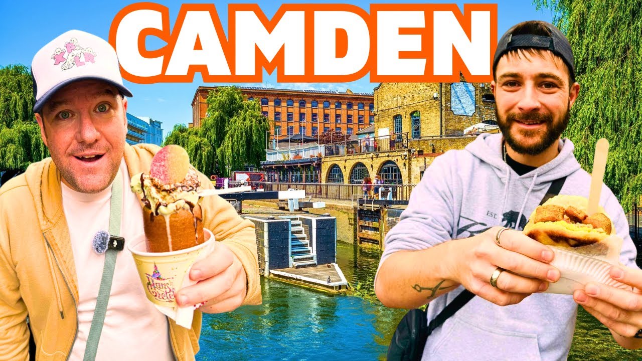OVERWHELMED By Camden Market 🇬🇧 World's BEST Food Market?! 🍔