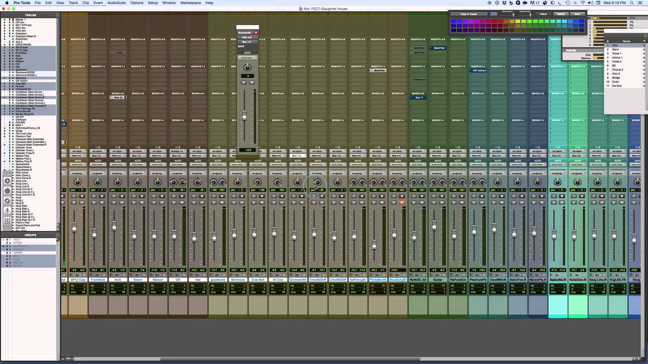 Mixing With Mike Mixing Tip: Setting Pan Positions in a Mix