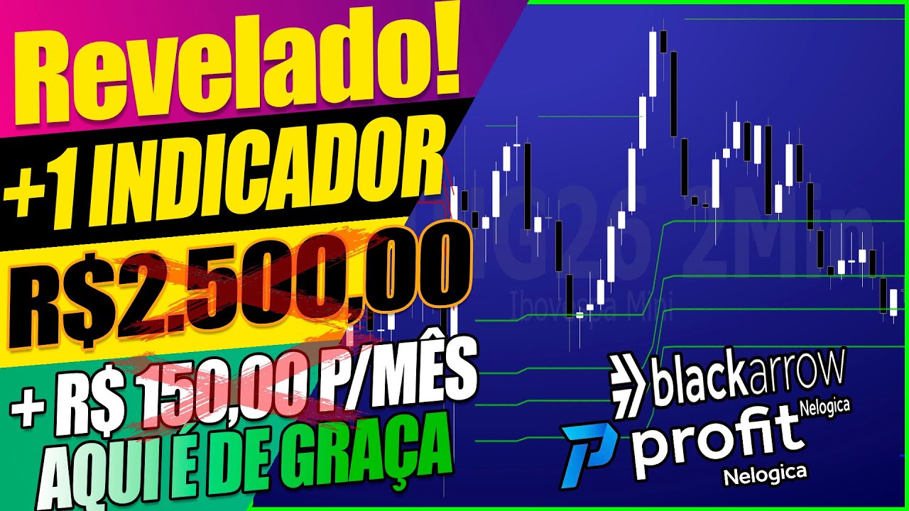 Indicador Revelado Archer ARX do Arqueiro Trader para Profit e BlackArrow Gratis