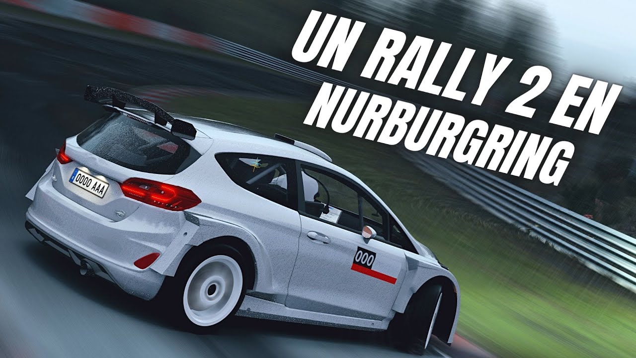 He metido un coche de Rally 2 en Nürburgring y me he chetado el Assetto Corsa