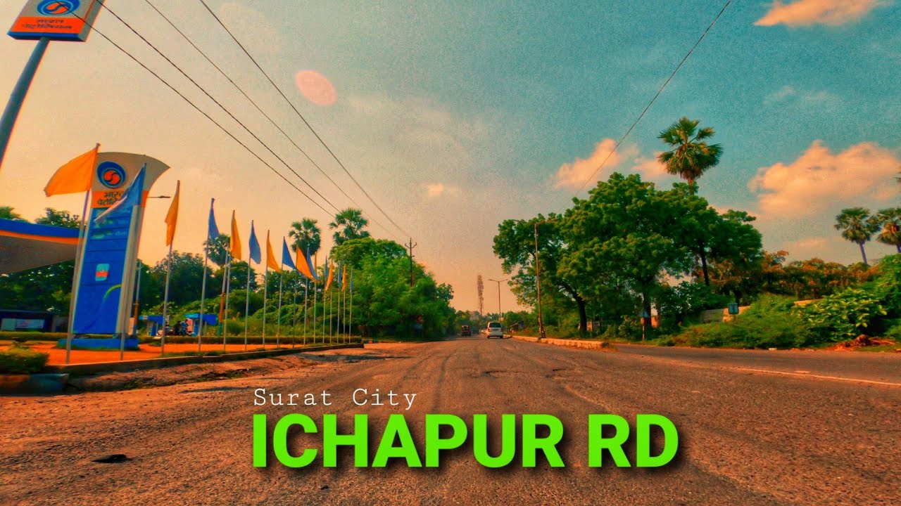 Surat City ICHAPUR 4K Drive Tour - ASMR Ambience - Virtual Tour - 4K HDR | Vijay Kumawat