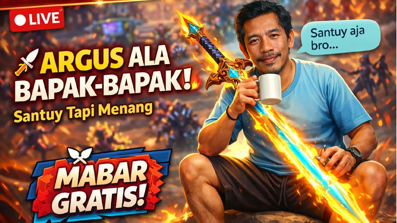 Mabar Rank Gratis Mobile Legend Mekanik Bapak-Bapak 