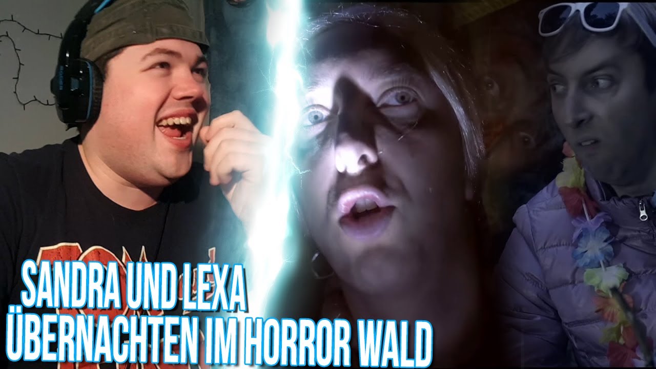 Sandra und Lexa &uuml;bernachten im Horror Wald🎃| @freshtorge | REAKTION