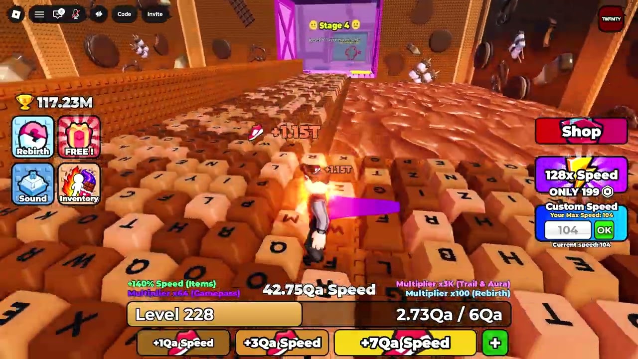 How To Beat Stage 3 Island 2 -  In Speed Keyboard Escape 🔥