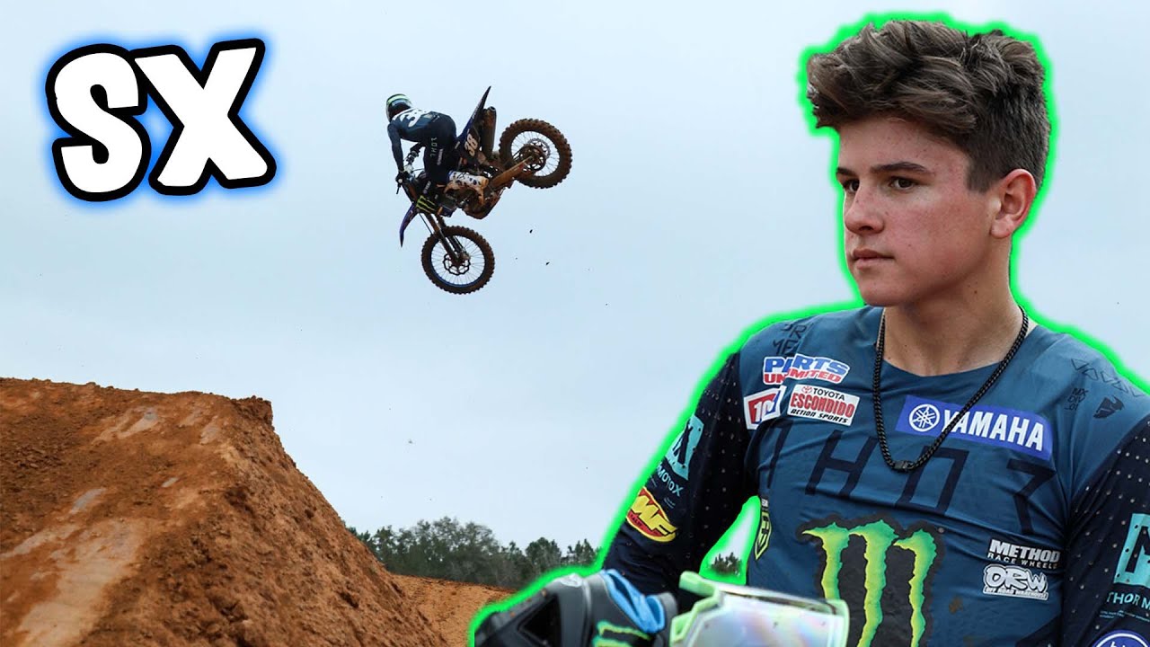 BACK TRAINING AFTER MY BIG CRASH! Haiden Deegan Supercross