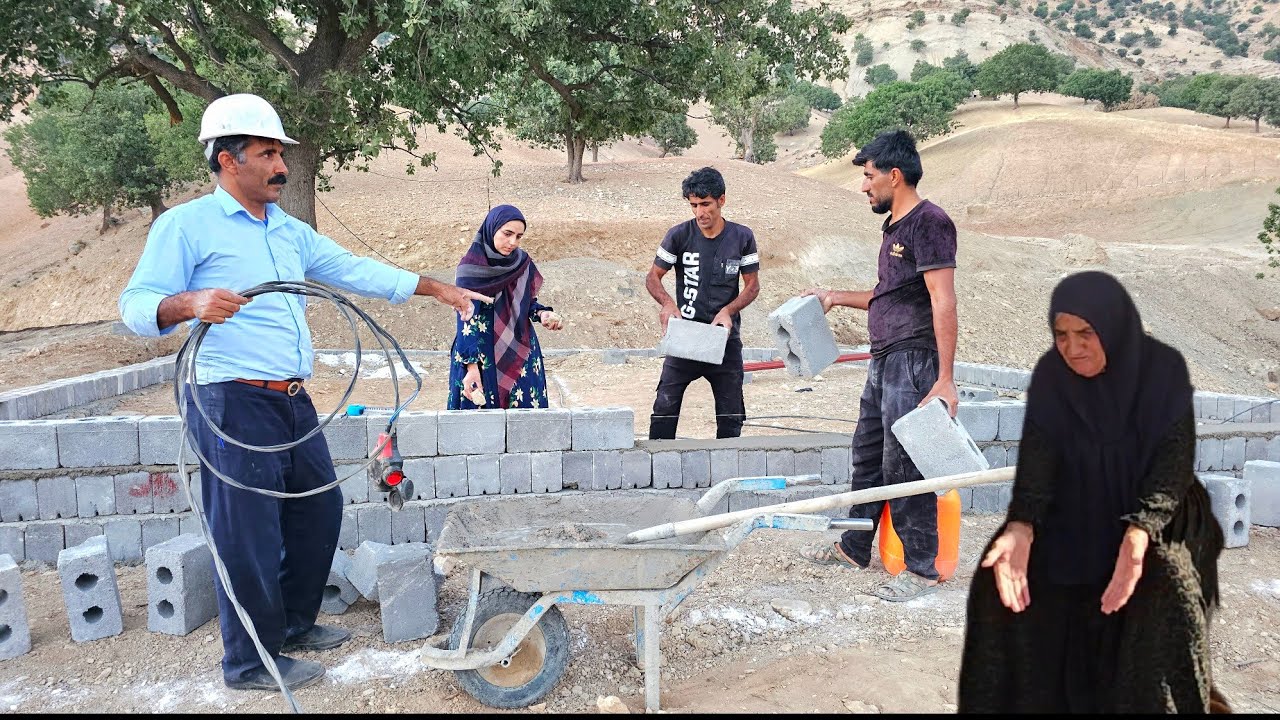 🏕️⚡ From the Village to the Tent: Mr. Engineer Brings Electricity to Abbas's Family ❤️