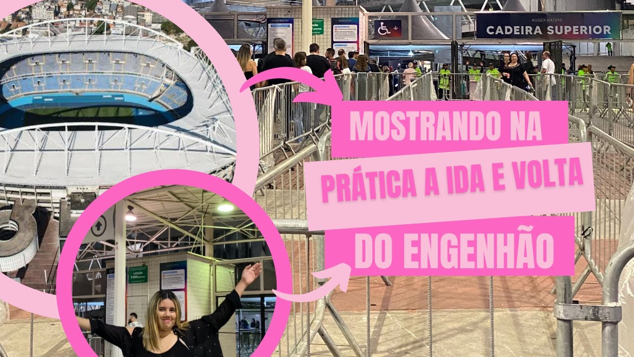 VLOG: Como ir e voltar de um show no Engenh&atilde;o (Rio de Janeiro)