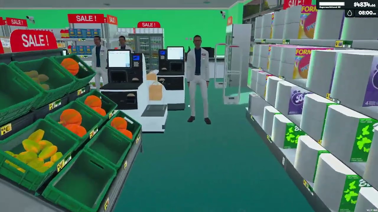 Neue Produktlzenz gekauft F179 Supermarkt Simulator No Commentary