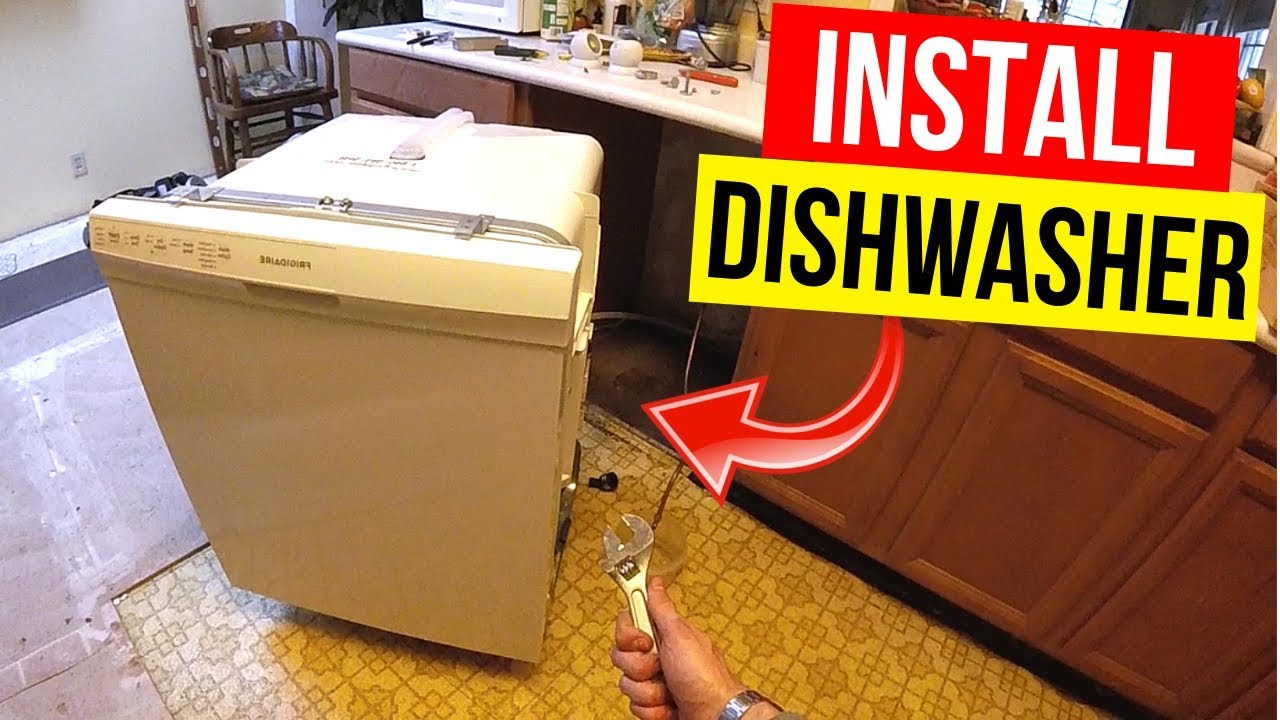 How To Remove & Replace a Dishwasher -Jonny DIY
