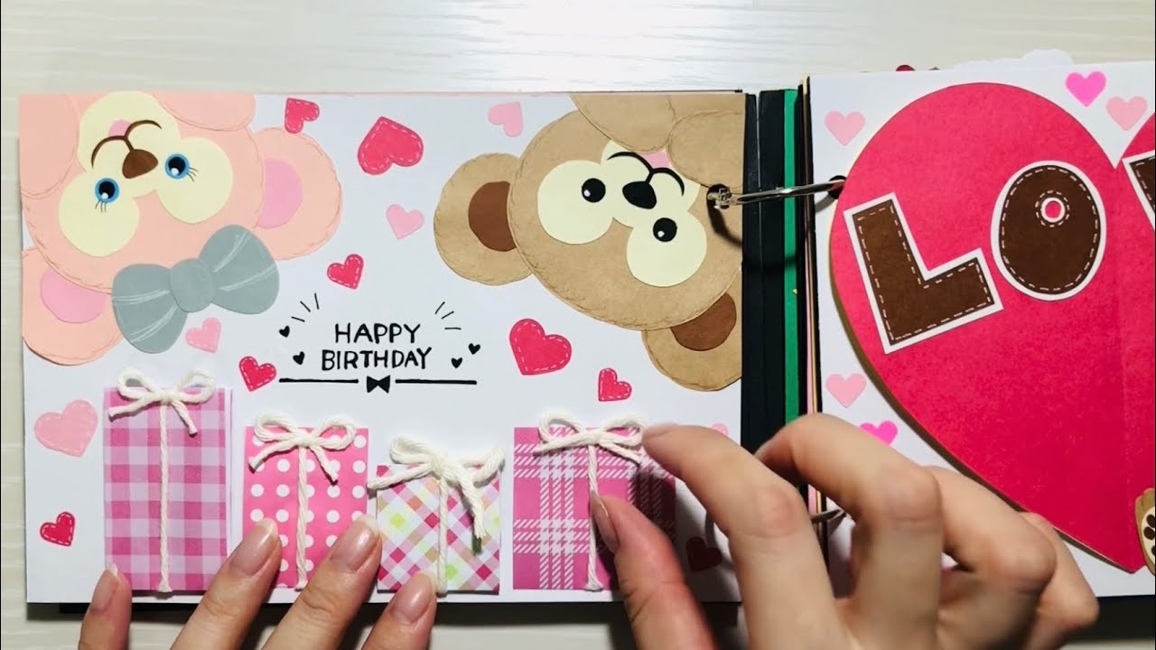 【手作りアルバム】今まで作ったダッフィー ＆フレンズのアルバム集めてみた🧸