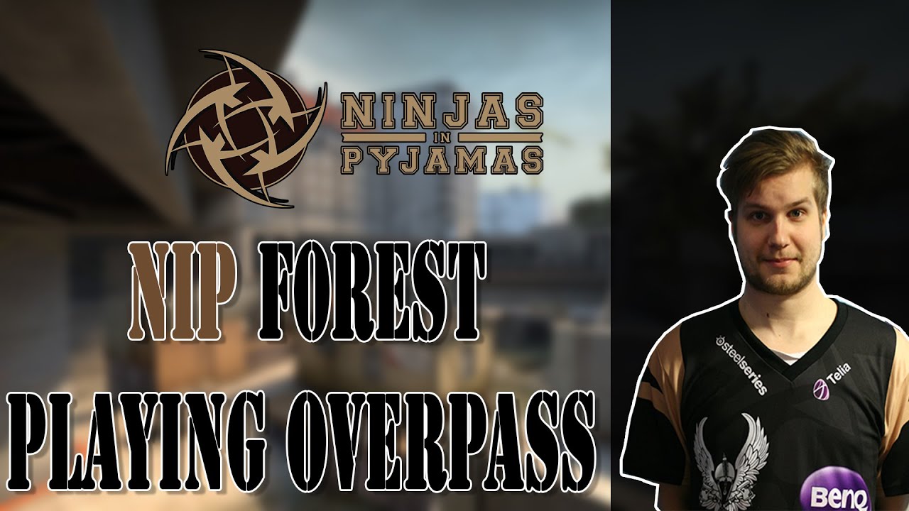 NIP f0rest playing CS:GO Faceit on overpass (twitch stream)