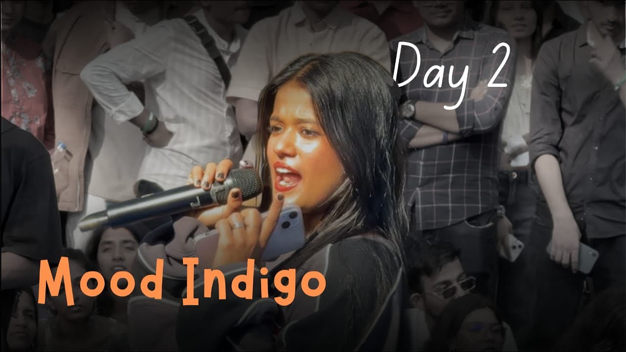 Mumbai Mood Indigo day 2 p 2 || IIT Bombay || DAVV Indore || Bechain Studio ✨#iitbombay #viral