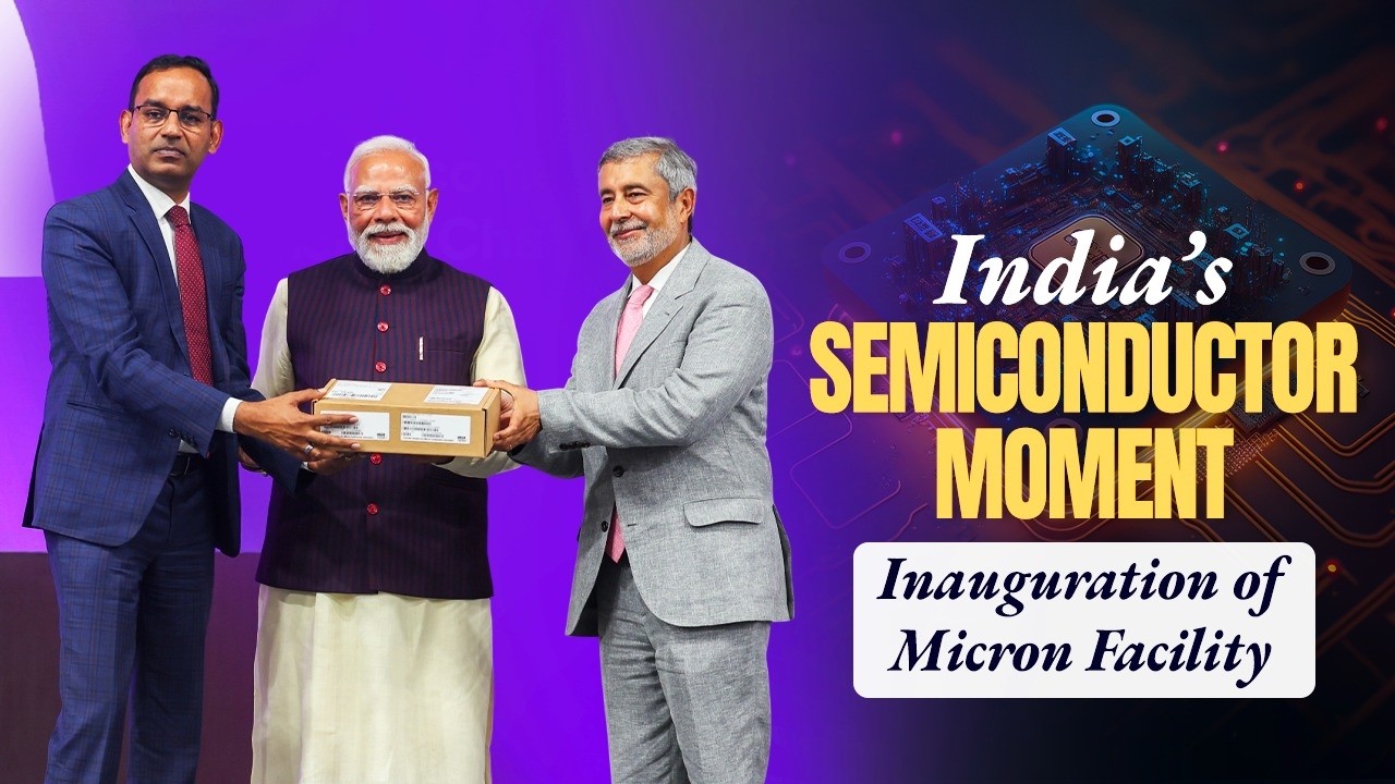 LIVE: PM Modi inaugurates Micron Semiconductor Technology India Pvt Ltd’s facility in Gujarat