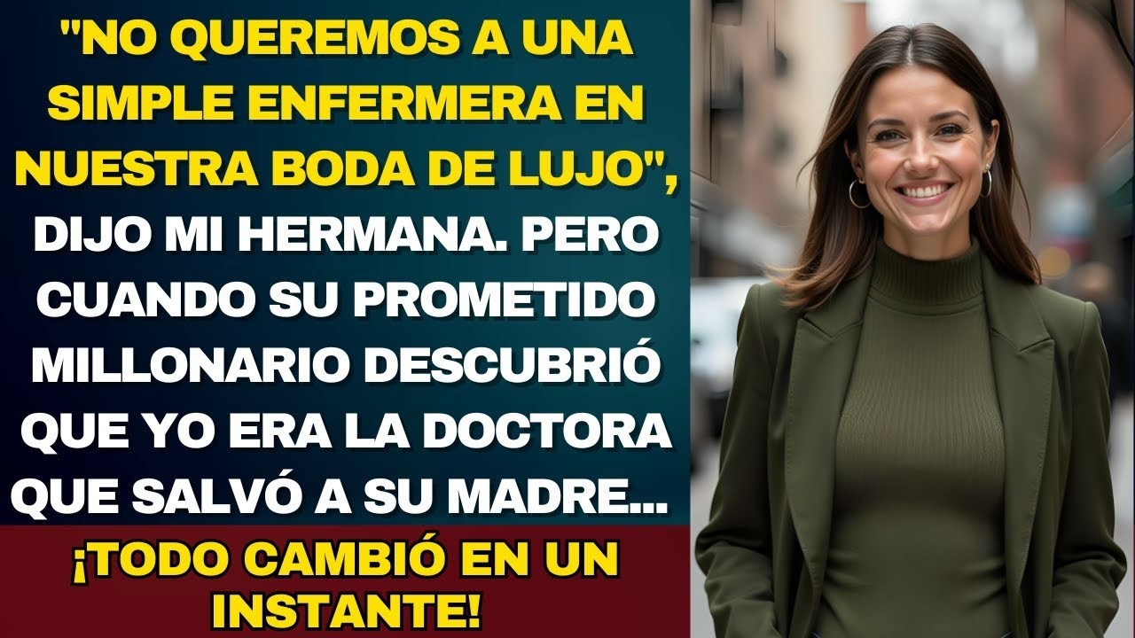 La Boda de Mi Hermana Se Convirtió en Mi Triunfo Cuando su Prometido Descubrió la Verdad