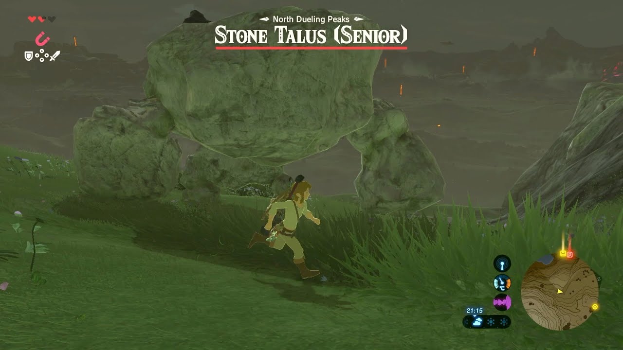 Zelda Botw: Stone Talus Senior easy kill