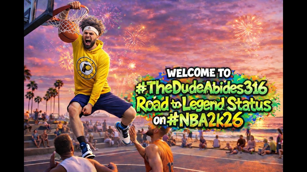 Welcome to #TheDudeAbides316 Road to Legend Status on #NBA2k26