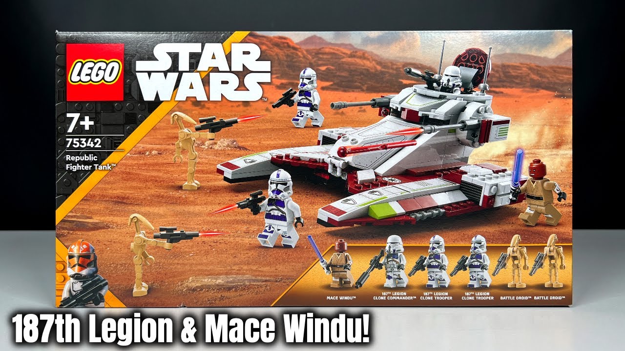 Но лучше, чем ожидалось: обзор LEGO Star Wars &laquo;Republic Fighter Tank&raquo;! | Набор 75342