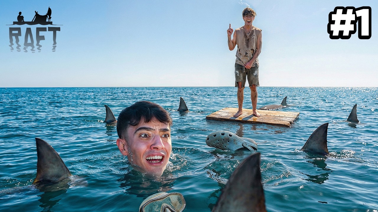 2 N&Aacute;UFRAGOS POR EL OC&Eacute;ANO 🦈 | RAFT #1