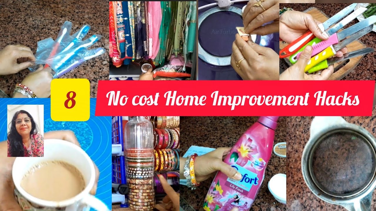 👉8 No Cost Useful Home Improvement &Home Organisation  Hacks - Diy-organizers 😱/#reuseideas 