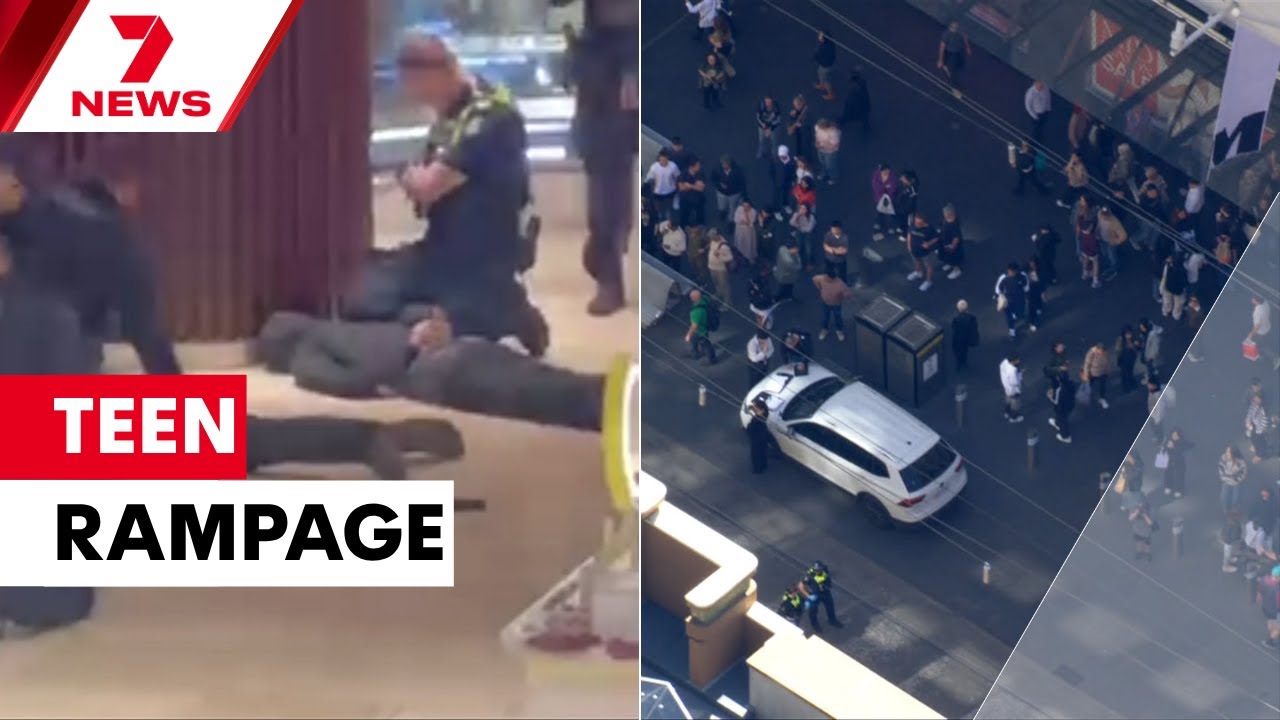 Sinister pasts of teen thugs arrested during wild Melbourne city pursuit | 7NEWS