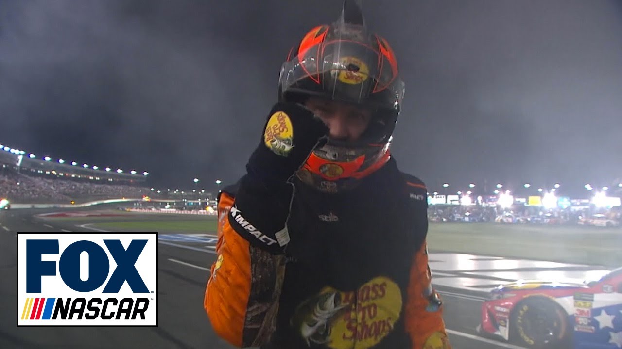 Martin Truex Jr. rallies after early wall contact to win Coca-Cola 600 | NASCAR on FOX