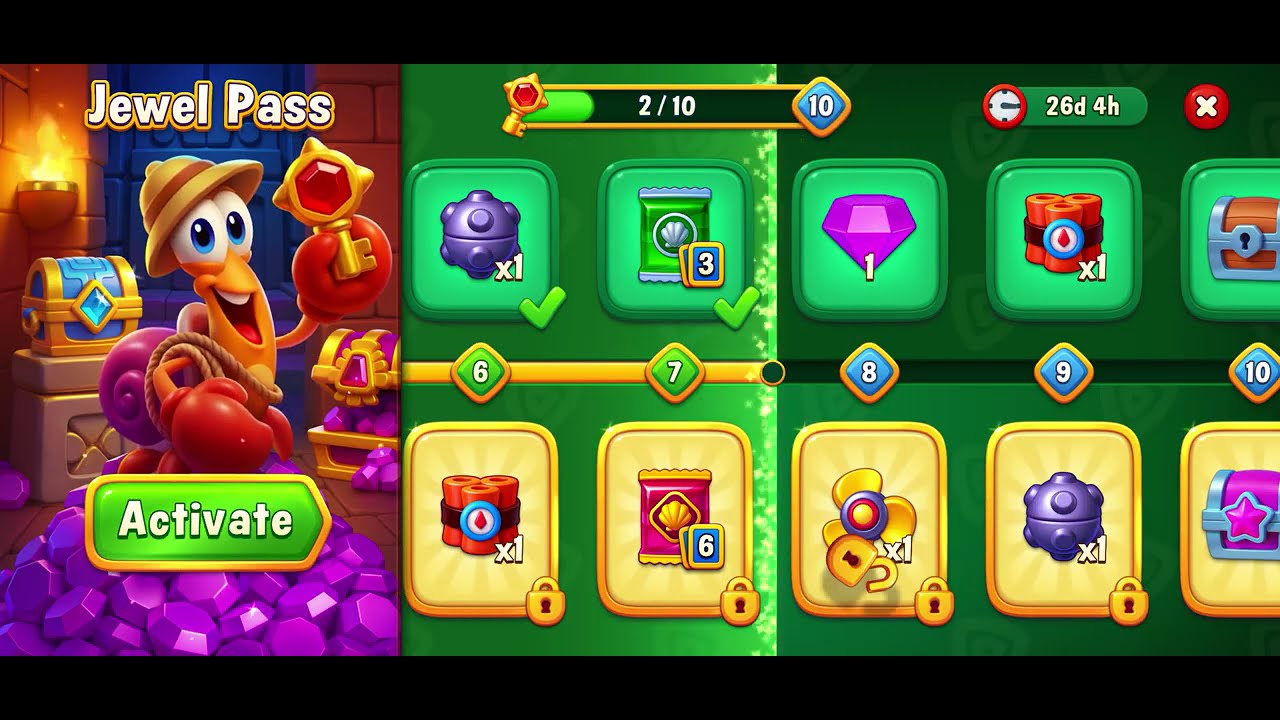 fishdom level 56-60