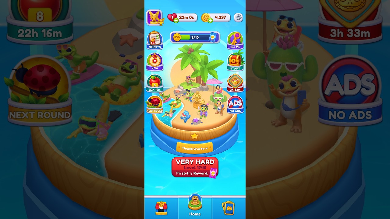 Gecko Out Level 1746 Solution Walkthrough