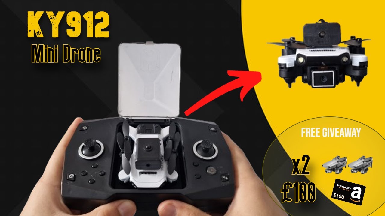 Is this the best Small Drone? KY912 Mini Drone Review + Giveaway
