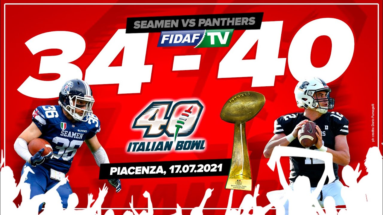 Italian Bowl 2021 - Seamen Milano vs Panthers Parma