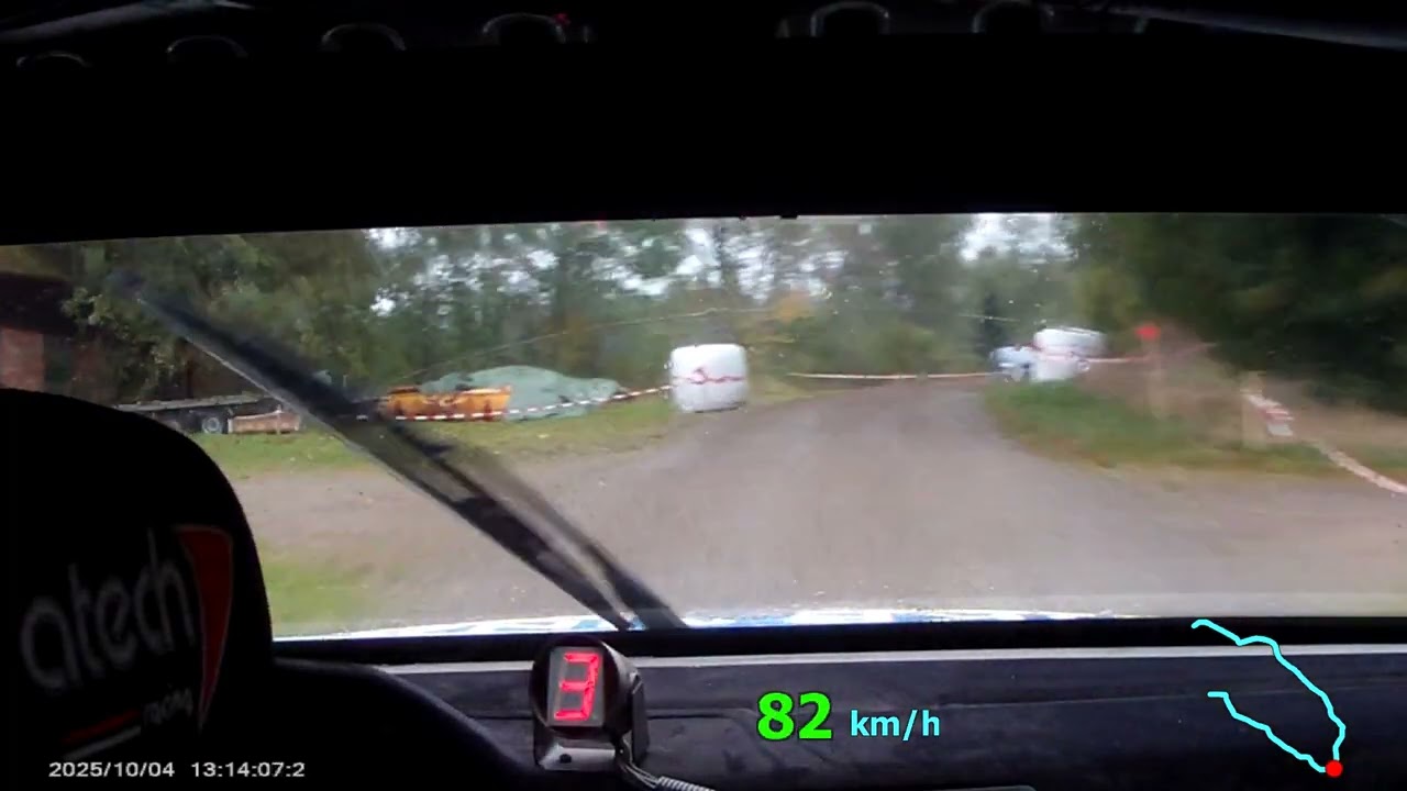 Rally Vetlanda 2025 ss5, David Lindström