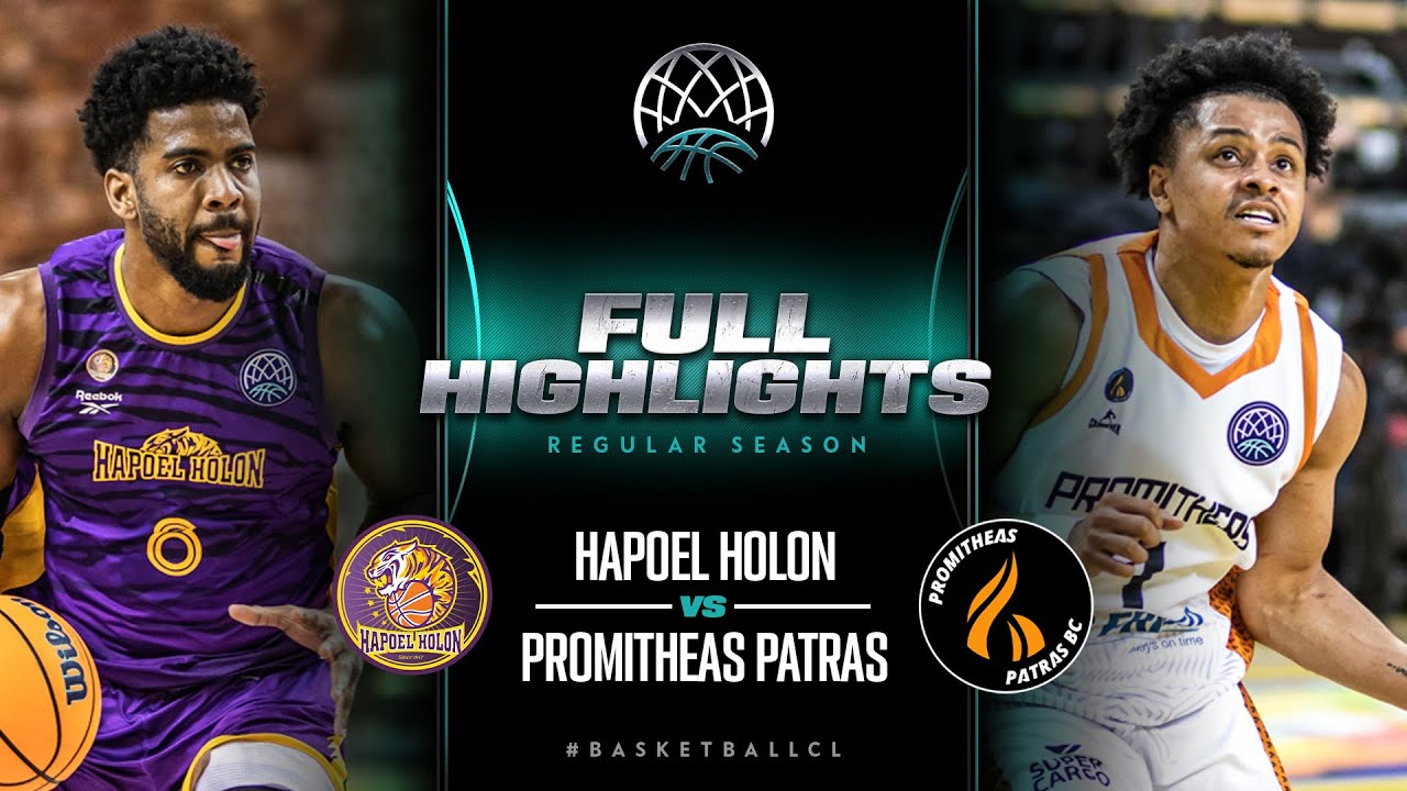 Hapoel Holon v Promitheas Patras | Full Game Highlights | #BasketballCL 2023-24