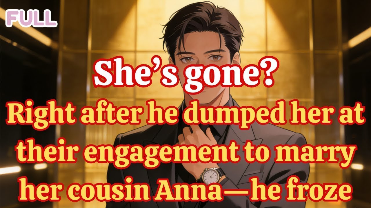 “She’s gone! Right after he dumped her at their engagement to marry her cousin Anna—he froze ”