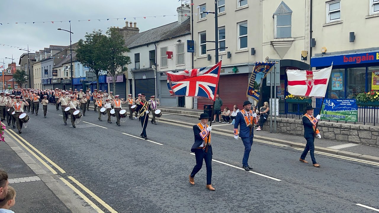 Mourne District Orange Sunday Service Parade Kilkeel 20/7/25