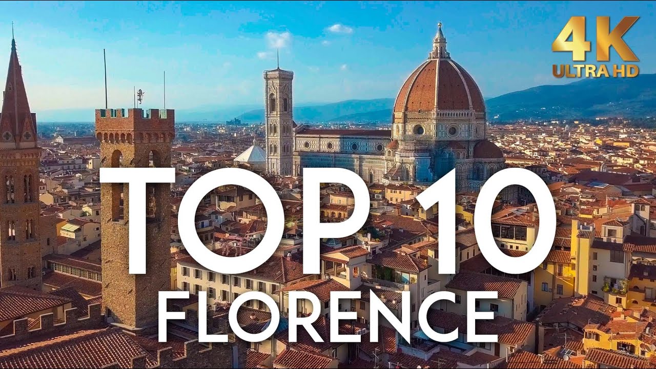 TOP 10 rzeczy do zrobienia we FLORENCJI | Przewodnik turystyczny po Włoszech 4K