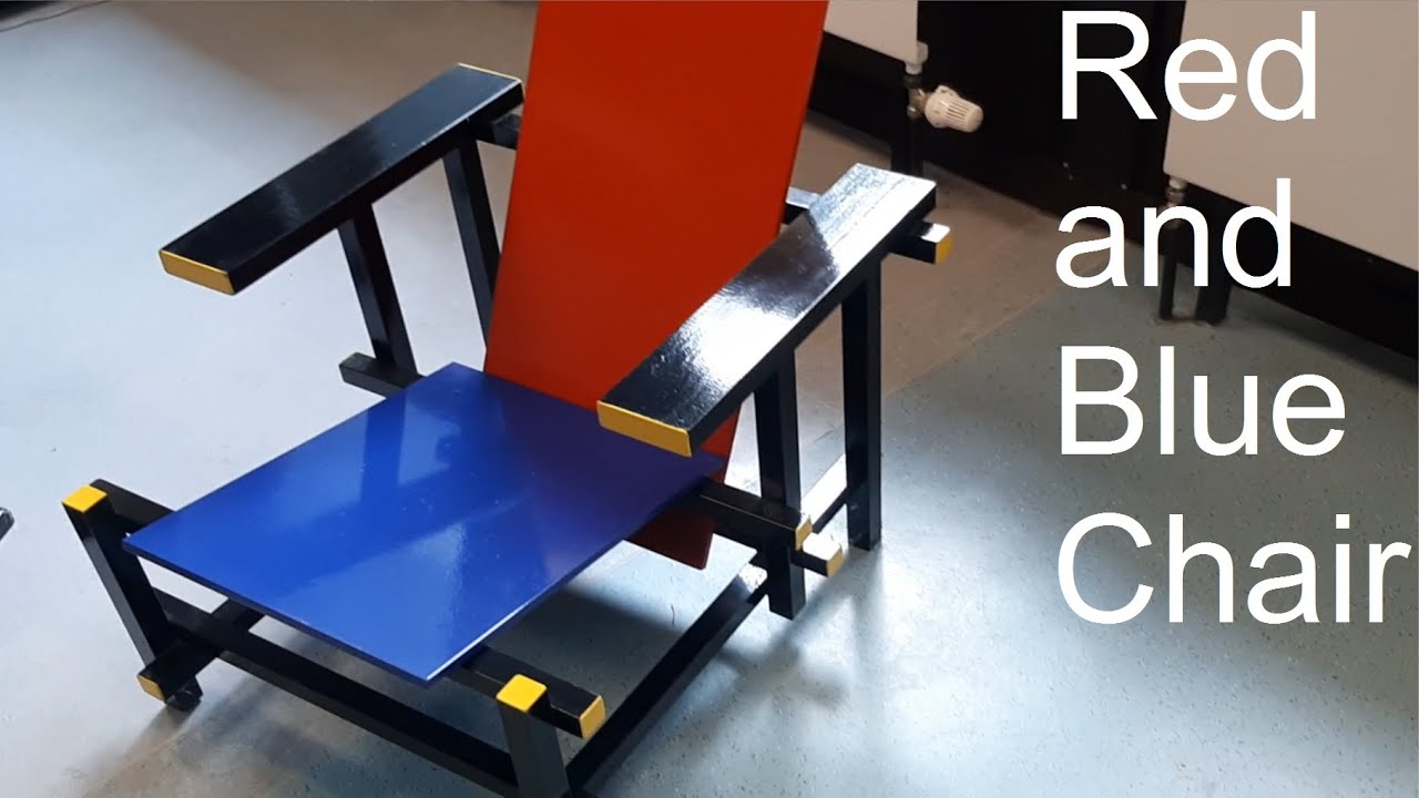 Red and Blue Chair