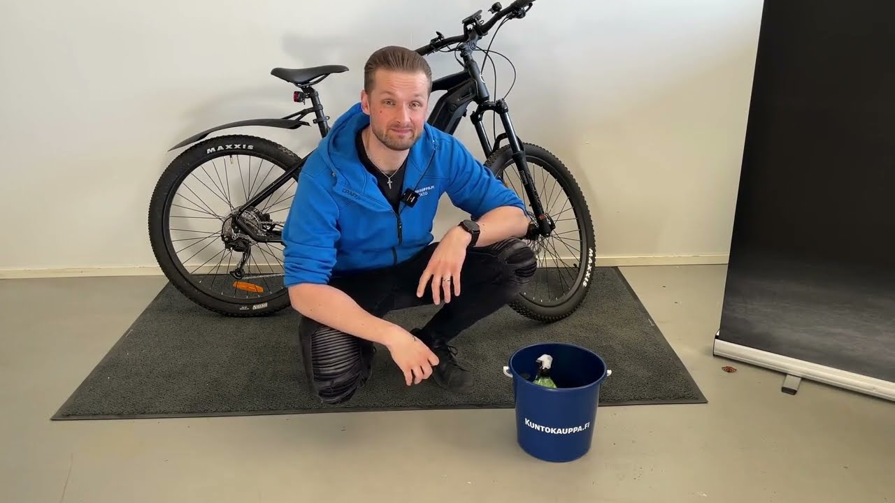 Sähköpyörän pesuohjeet