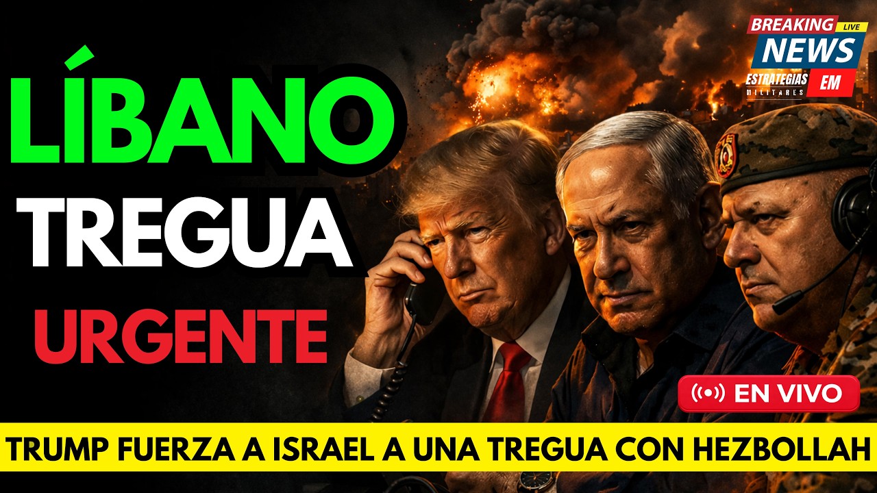 🚨 NOTICIAS IR&Aacute;N CAOS  EN ISRAEL POR ALTO EL FUEGO EN L&Iacute;BANO DE TRUMP