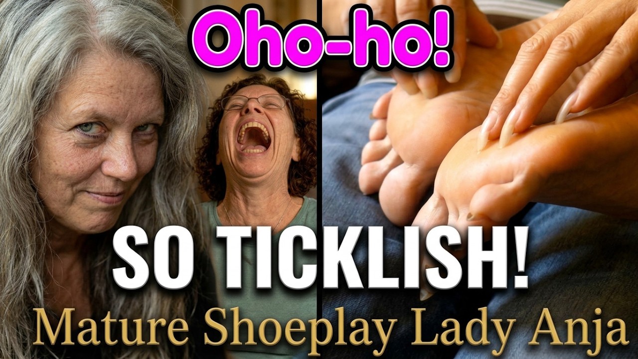 ticklish claws - feet tickling - foot reflexology massage