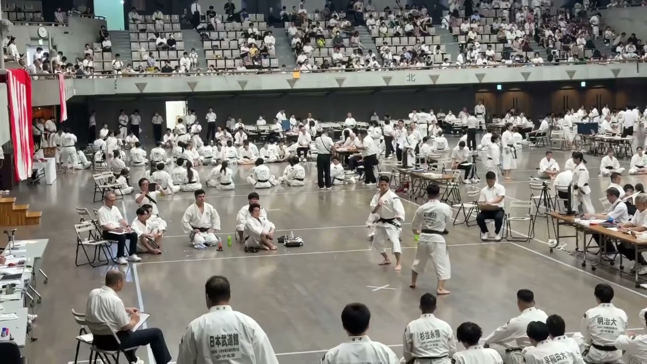 【少林寺拳法2025東京都大会】1位　大西・村社