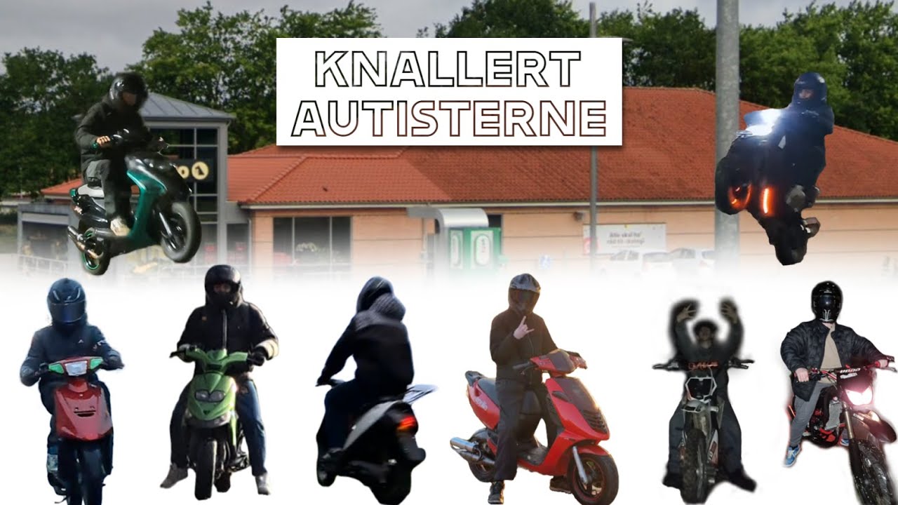 Knallert autisterne trailer! Derbi 120+!!?!?? og hidsig sonic!!