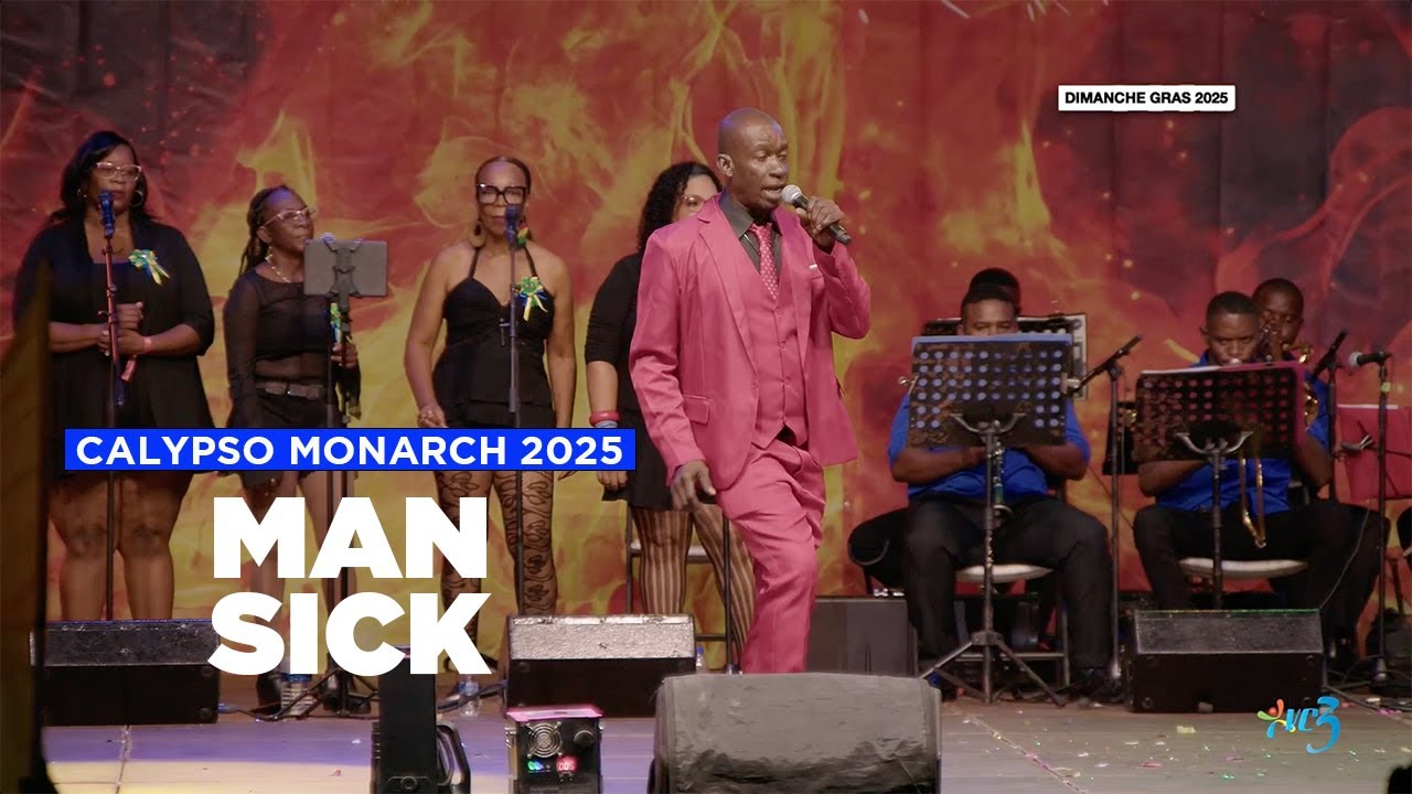 DERECK 'MAN SICK' ALEXANDER -  | CALYPSO MONARCH FINALS 2025  | VINCY MAS | FULL PERFORMANCE