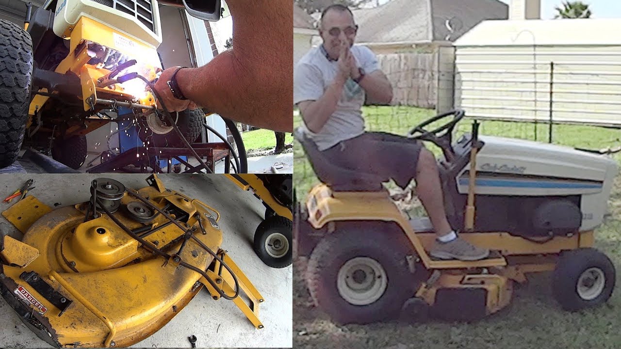 Исправлена ​​проблема с невключением ВОМ — 38-дюймовая газонокосилка Cub Cadet Riding