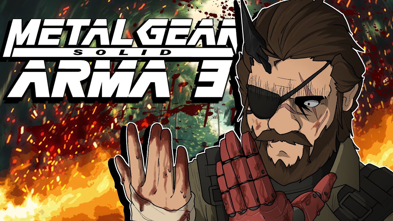 Подвергая Большого Босса психологическим пыткам | Arma 3 Metal Gear