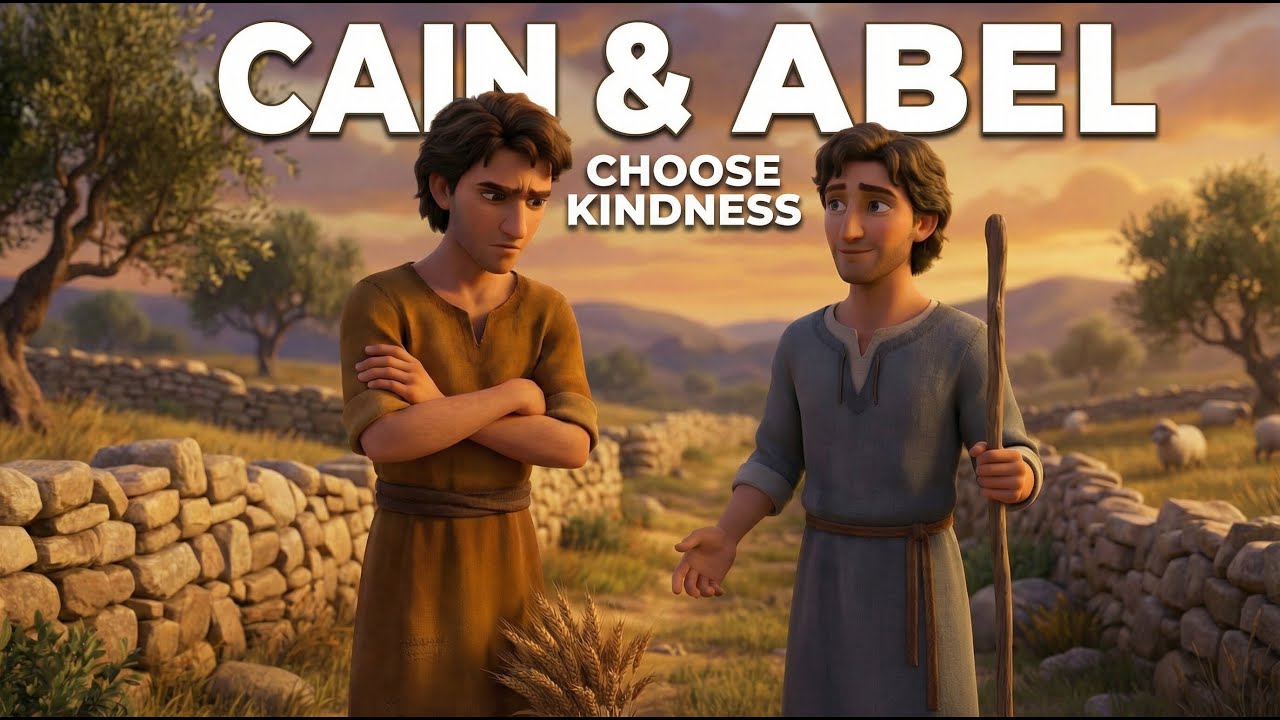 Cain and Abel | Bible Story Explained for Kids (Genesis 4)