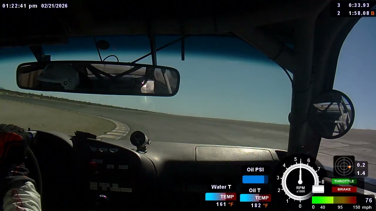 Chuckwalla NASA Qualifying session 2 21 26