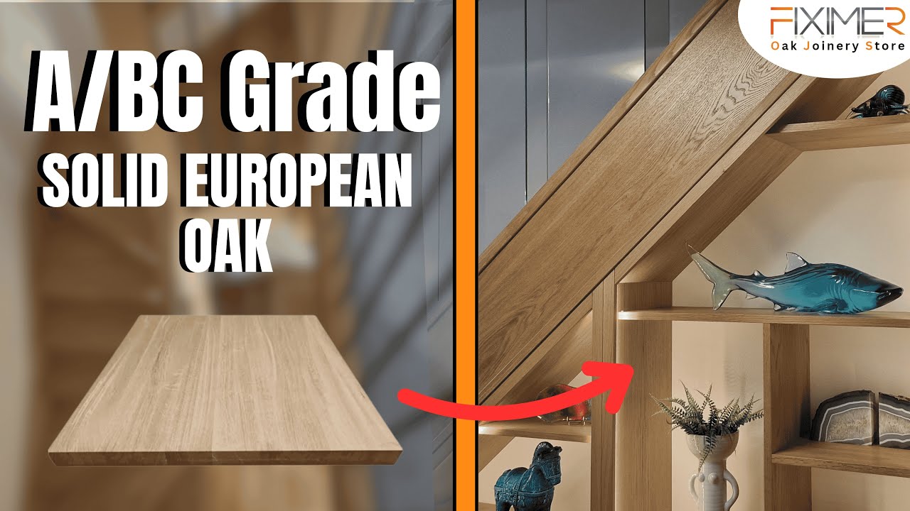 A/BC Grade – Solid European Oak Panels 20mm & 40mm